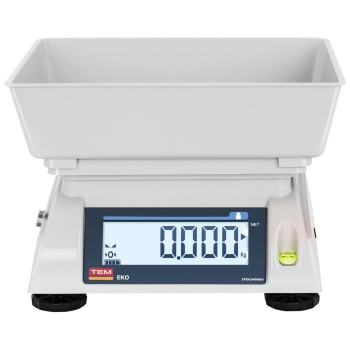 Waga stołowa 2 platformy interfejs RS232 6 kg / 2g LCD M LEGALIZACJA