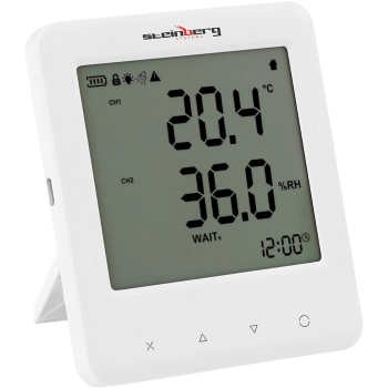 Termohigrometr miernik temperatury wilgotności z czujnikiem CO2 zakres - 40 - 125 C 0 - 10000 ppm