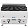 Grill lawowy na gaz ziemny ryflowany 50 x 47 cm 2 x 7200 W