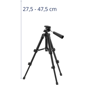 Statyw tripod do lasera krzyżowego aparatu 27.5-47.5 cm gwint 1/4''