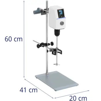 Mieszadło mechaniczne laboratoryjne 2 kierunki do 30 l 50-1800 obr./min