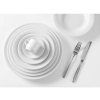 Talerz do makaronu spaghetti OPTIMA biała porcelana śr. 260mm zestaw 6szt. - Hendi 770948