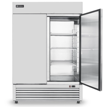 Szafa chłodnicza ze stali nierdzewnej Kitchen Line 2-drzwiowa GN2/1 420W 1300L