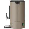 Zaparzacz do kawy z kranem ociekaczem 14 l 1750 W - taupe