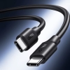 Kabel przewód USB-C PD QC 100W 5A 480Mb/s 1.5m czarny