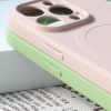 Silikonowe etui z MagSafe do iPhone 15 Plus Silicone Case różowe