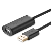 Aktywny przedłużacz kabla przewodu USB-A 2.0 480Mb/s 25m czarny