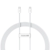 Kabel przewód USB-C 30W PD 480Mb/s Superior Series ll 2m biały