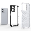 Etui pancerny hybrydowy pokrowiec do Xiaomi Redmi Note 12 5G / Poco X5 5G Honeycomb czarny