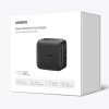 Ładowarka sieciowa 2x USB-C 66W Power Delivery 3.0 Quick Charge 4.0 - czarny