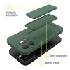 Silikonowe etui z podstawką iPhone 13 Pro Kickstand Case czarne