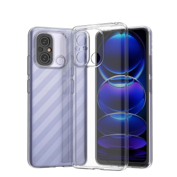 Ultra cienkie etui pokrowiec 0.5mm do Xiaomi Xiaomi Redmi 11A / Poco C55 / Redmi 12C Ultra Clear przezroczyste