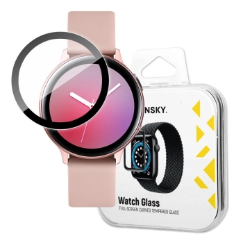 Hybrydowe szkło ochronne do Samsung Galaxy Watch Active 2 40mm czarny