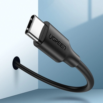 Kabel przewód przejściówka USB - USB-C Quick Charge 3.0 3A 0.25m czarny