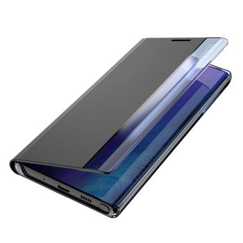 Etui pokrowiec do Samsung S24 Ultra z magnetyczą klapką New Sleep View Case czarne