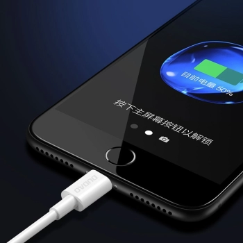 Przewód kabel do iPhone USB - Lightning 3A 1m biały