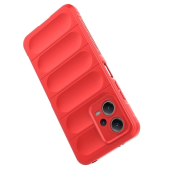 Etui elastyczny pokrowiec do Xiaomi Redmi Note 12 5G / Poco X5 5G Magic Shield Case czerwony