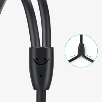 Kabel przewód audio dźwiękowy USB-C męski - 2RCA męski 1.5m szary