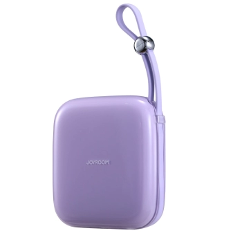 Powerbank 10000mAh Jelly Series 22.5W kabel Iphone Lightning fioletowy