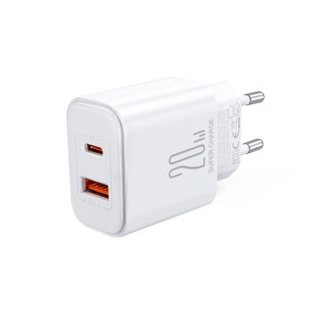 Szybka ładowarka sieciowa 20W USB-C USB-A + kabel do iPhone Lightning 1m