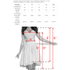 210-2 NICOLLE - sukienka z dłuższym tyłem z koronkowym dekoltem - GRANATOWA-7