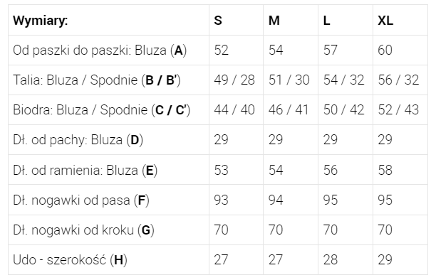 dres z lampasami i ozdobnym zamkiem